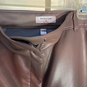 NWT Babaton Vegan Leather Pants